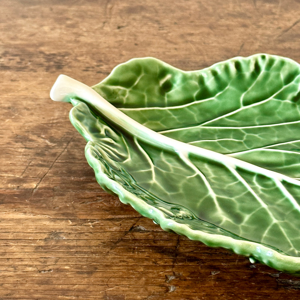 Cabbage Leaf Serving Plate