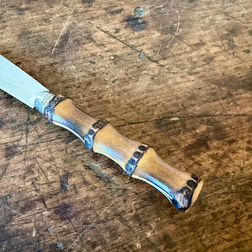 Dark Bamboo Cheese Knife