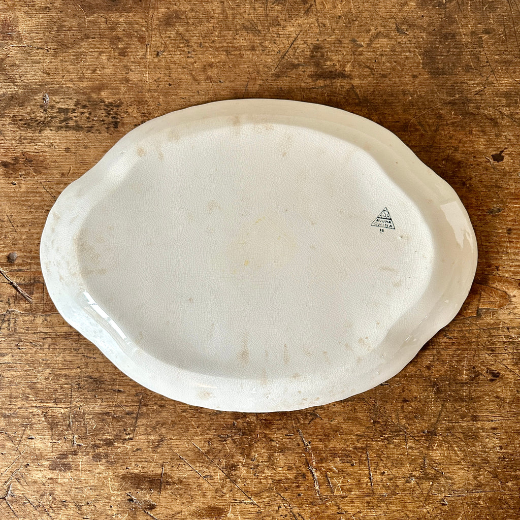 Vintage 17.5" Oval Platter