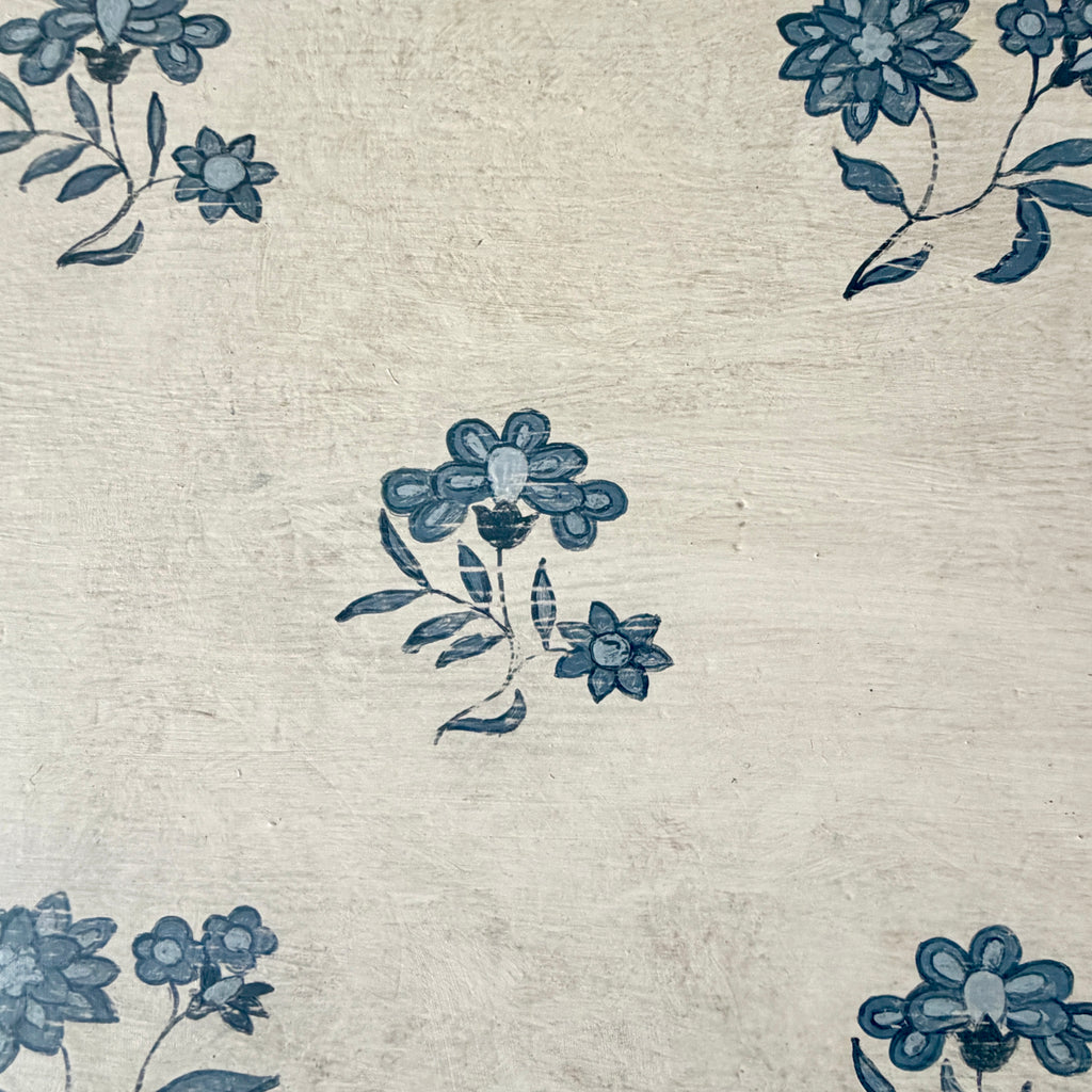Hand-Painted French Floral Document Box