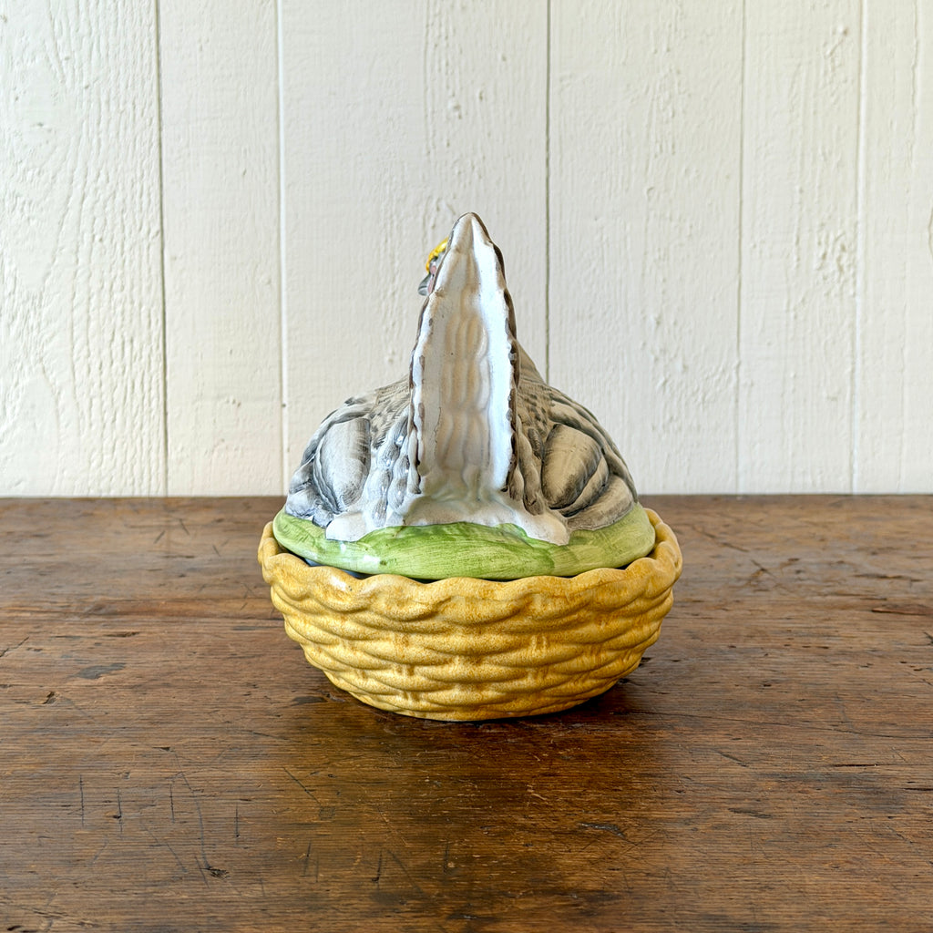 Staffordshire Hen on Nest