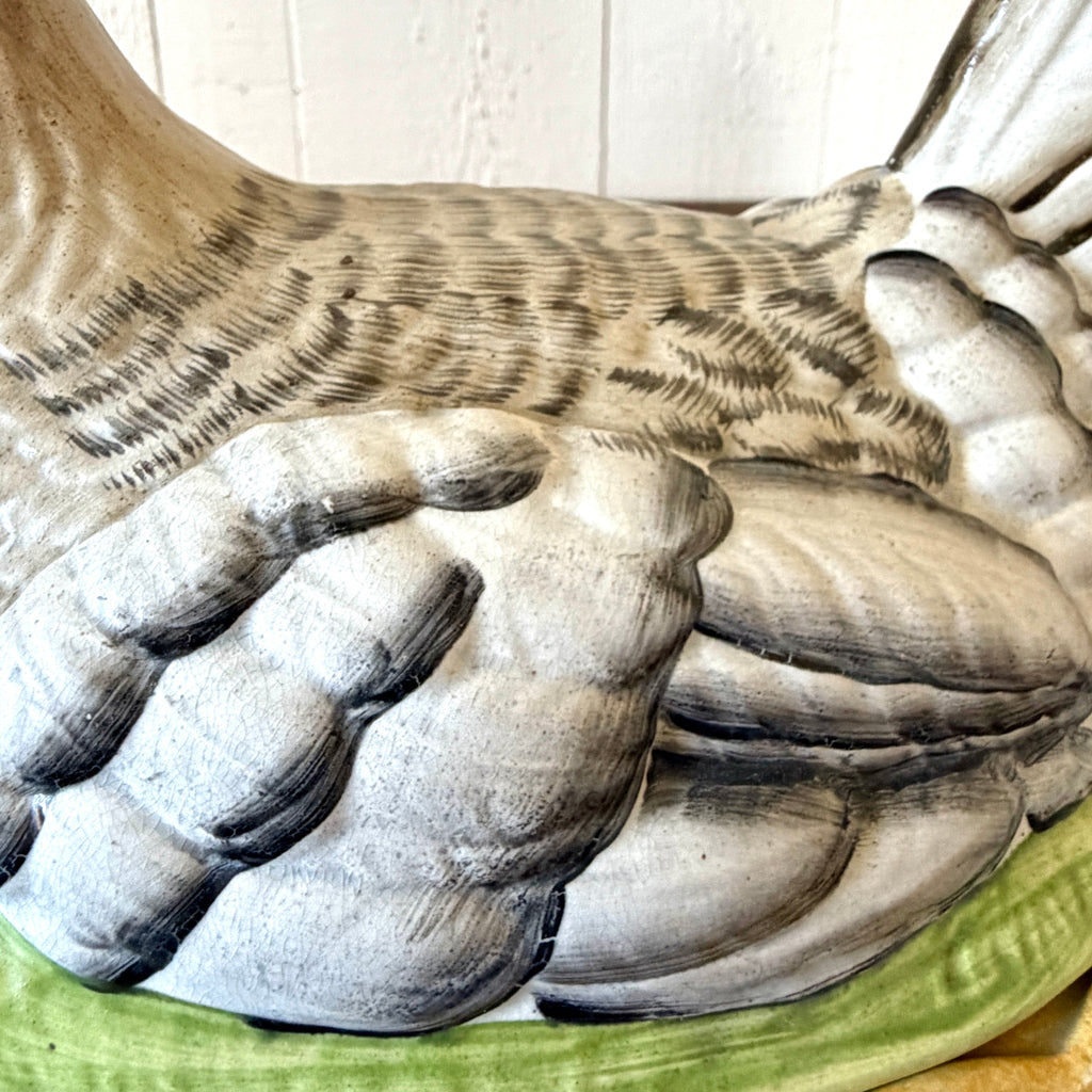 Staffordshire Hen on Nest