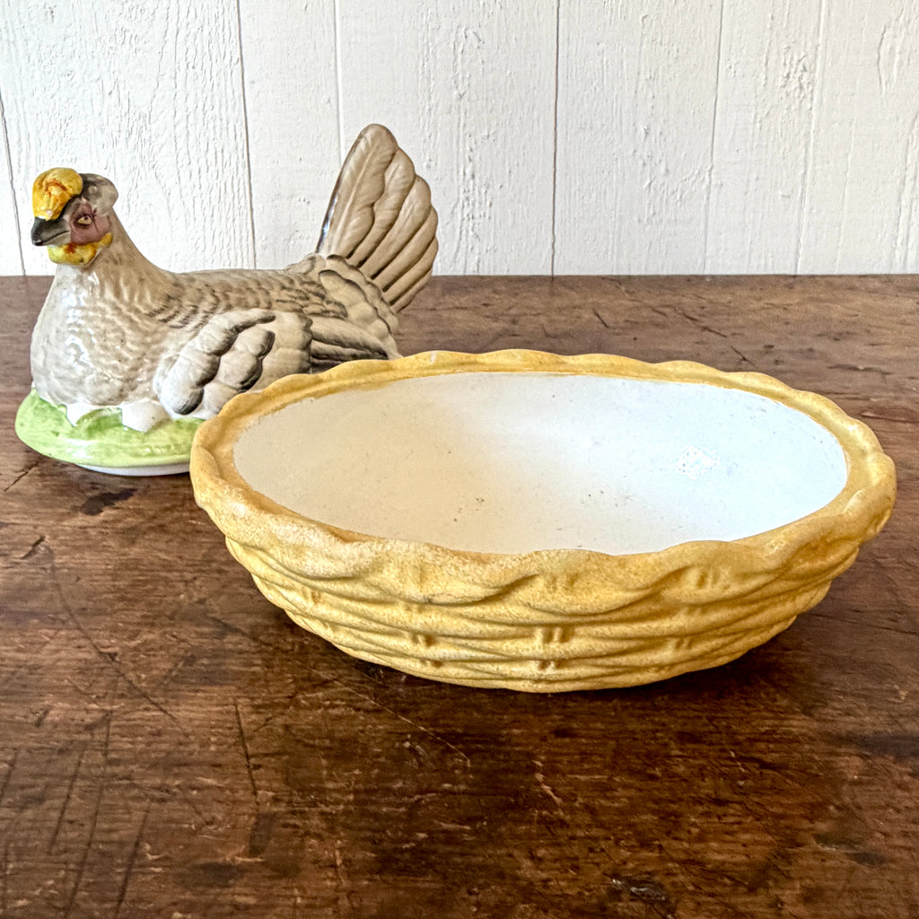 Staffordshire Hen on Nest