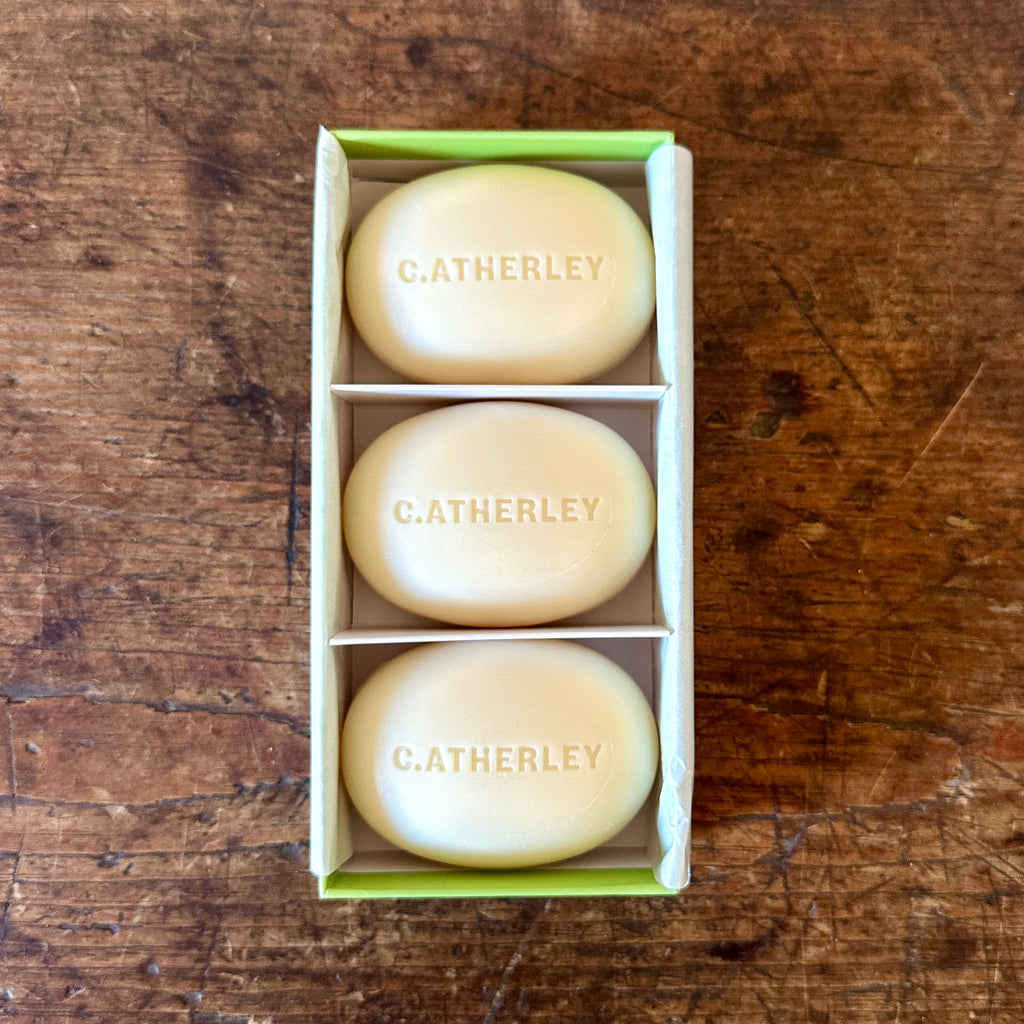 Geranium No. 1 Soap Trio by C.Atherley