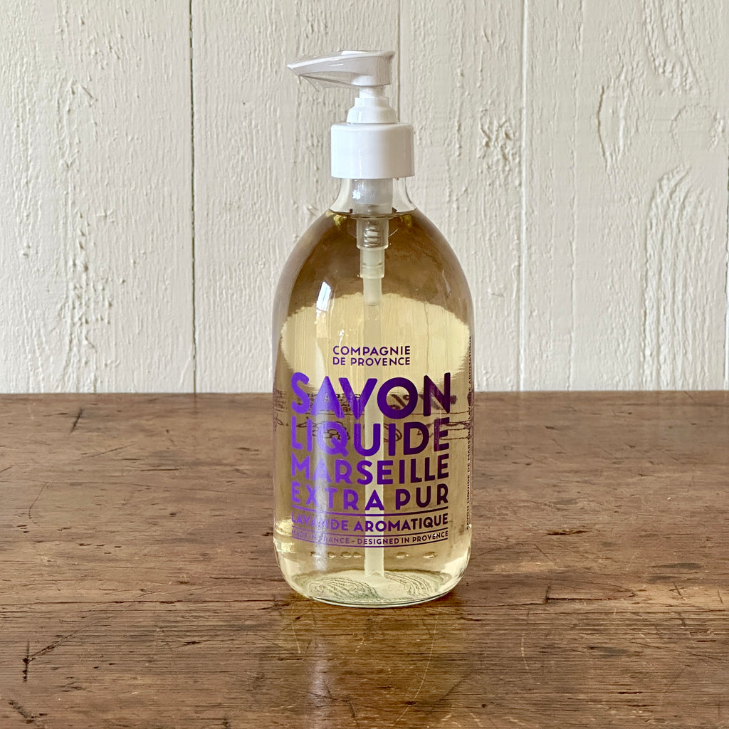 Aromatic Lavender Provençal Liquid Soap with Pump