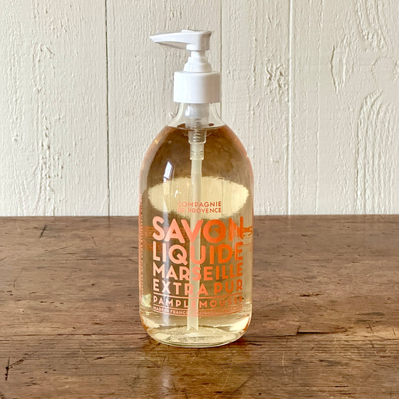 Pink Grapefruit Provençal Liquid Soap & Refill