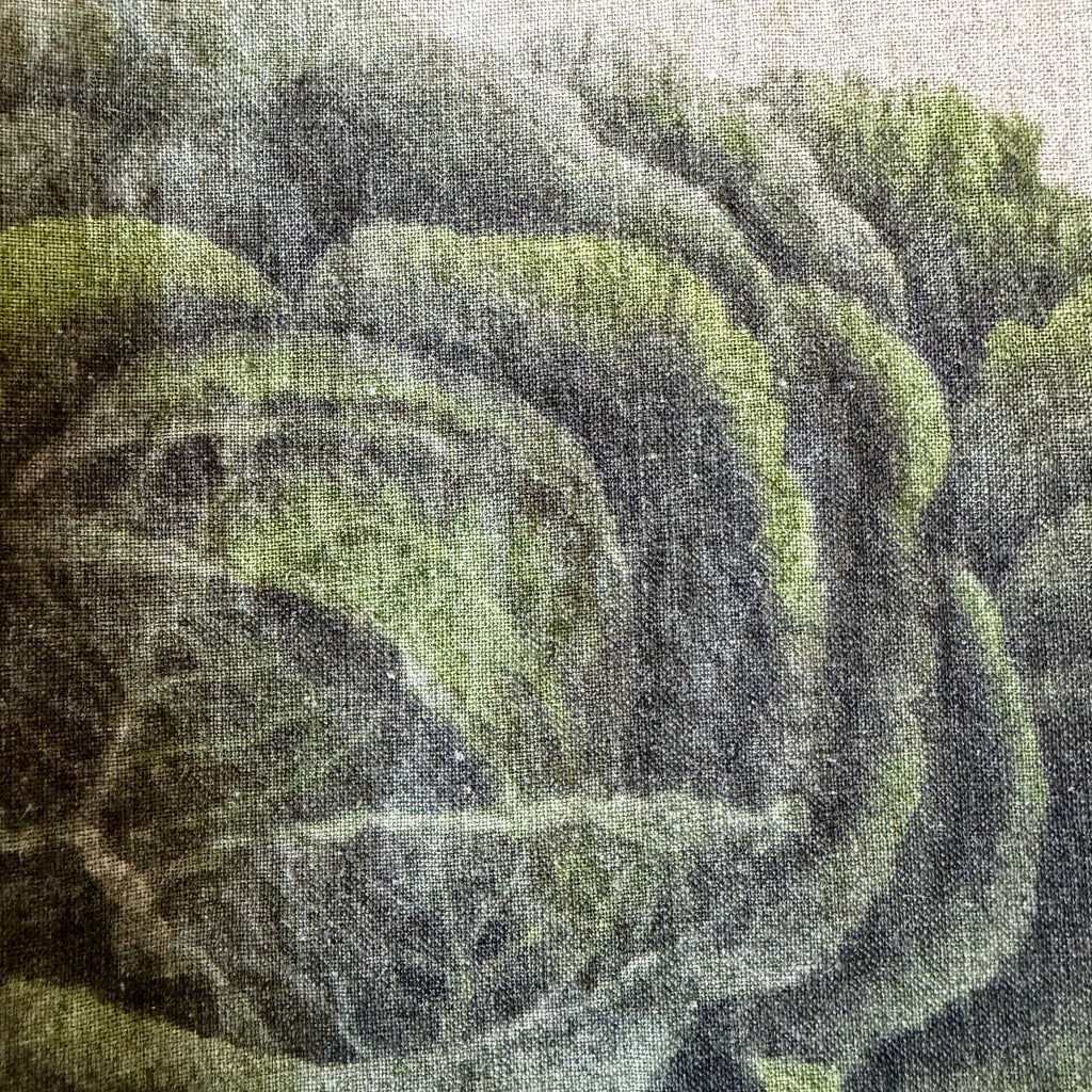 Cabbage Linen Kitchen Towel