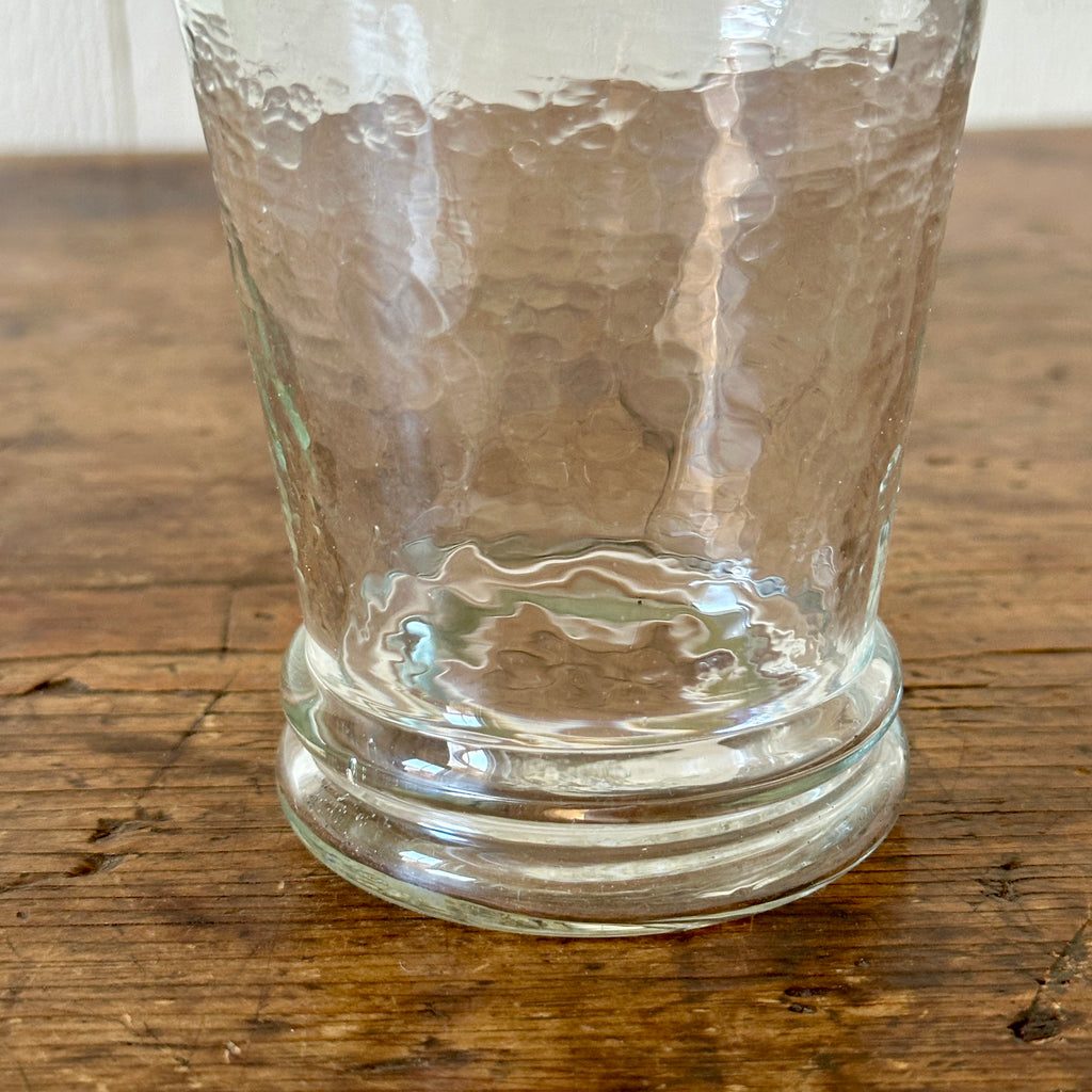 Hammered Glass Old Fashioned