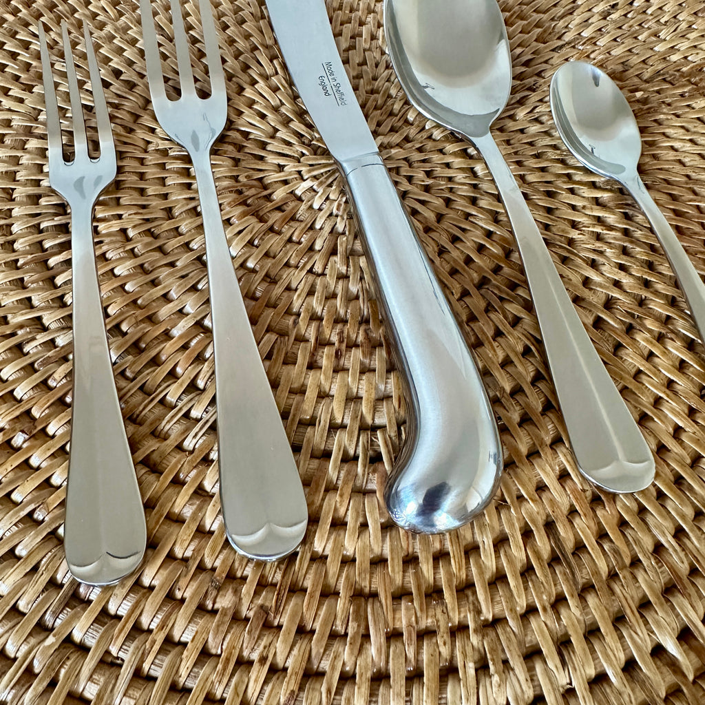 Rattail Five Piece Cutlery Set