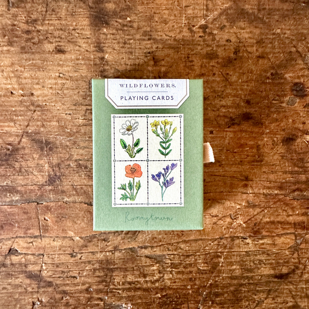 Wildflowers Playing Cards