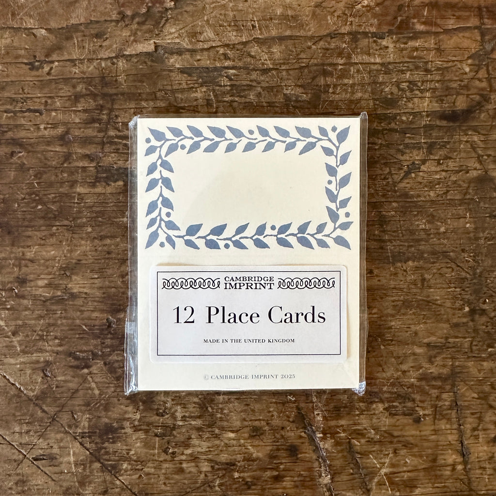 Cornflower Blue Place Cards