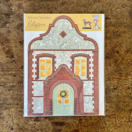 Festive Dutch Gable Advent Calendar