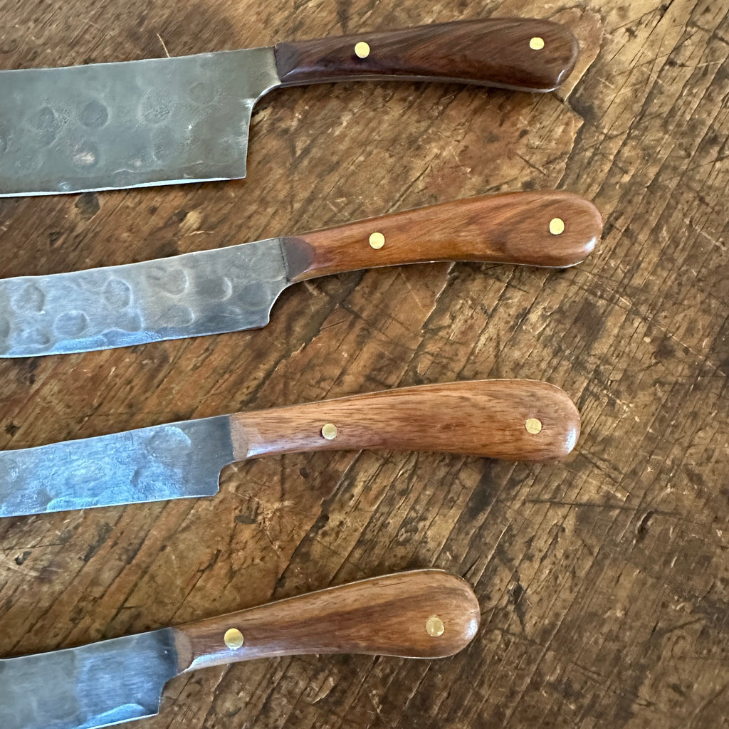 Artisan Forged Cheese Knives Set