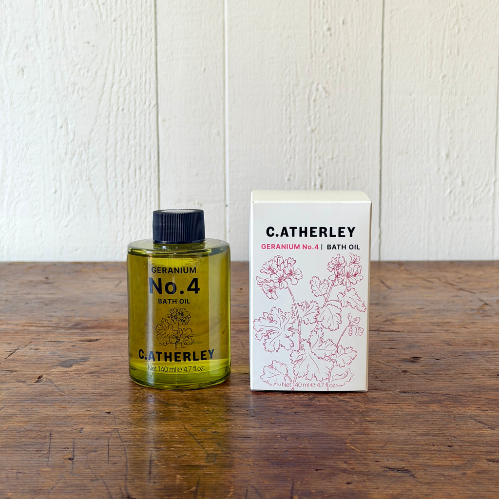 Geranium No. 4 Bath Oil by C. Atherley