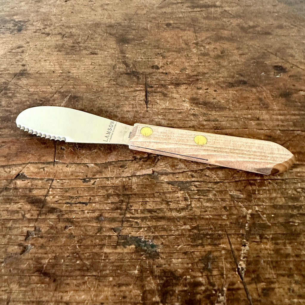 Sandwich Spreader Knife with Walnut Handle