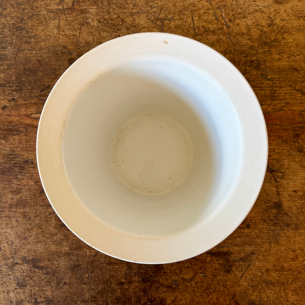 Ironstone Tall Tapered Bowl