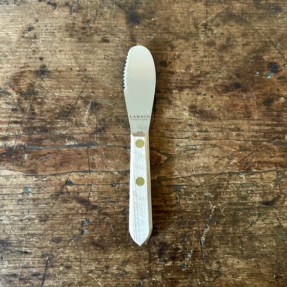 Sandwich Spreader Knife with Walnut Handle