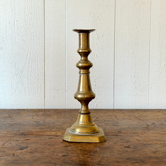 Single 9.5" Brass Candlestick