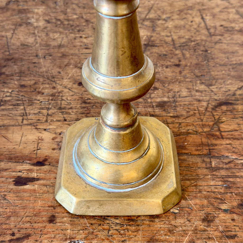 Single 9.5" Brass Candlestick