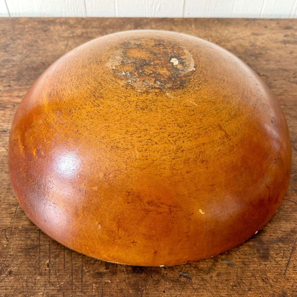 Antique 16" Wood Bowl