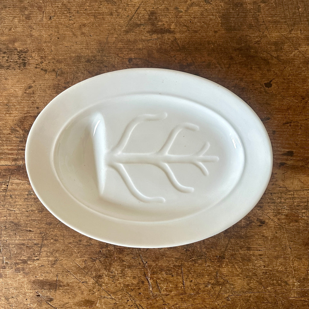 English 14.5" Ironstone Well + Tree Platter