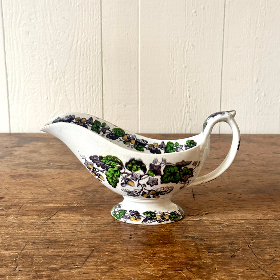 Oak & Ivy Ironstone Sauce Boat