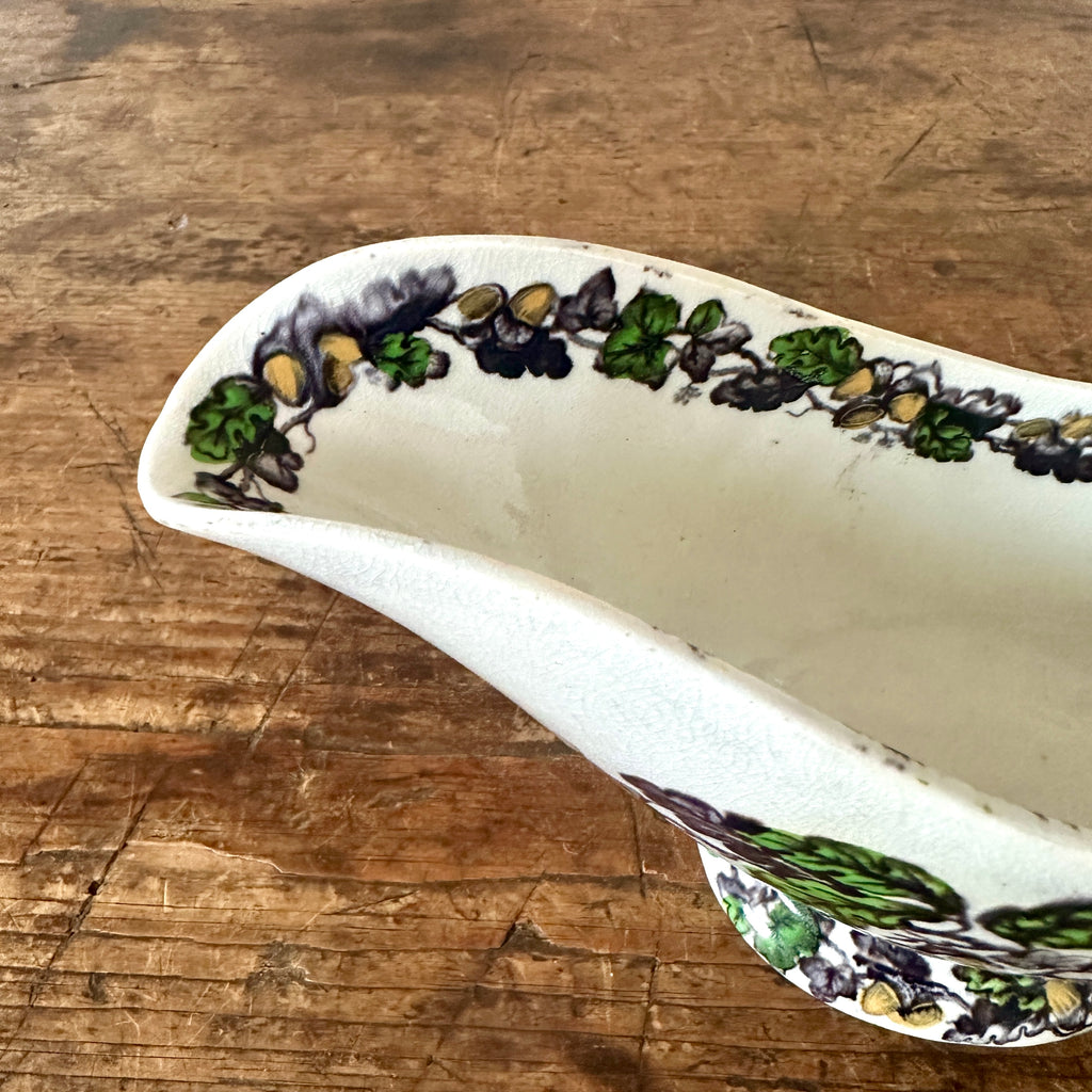 Oak & Ivy Ironstone Sauce Boat