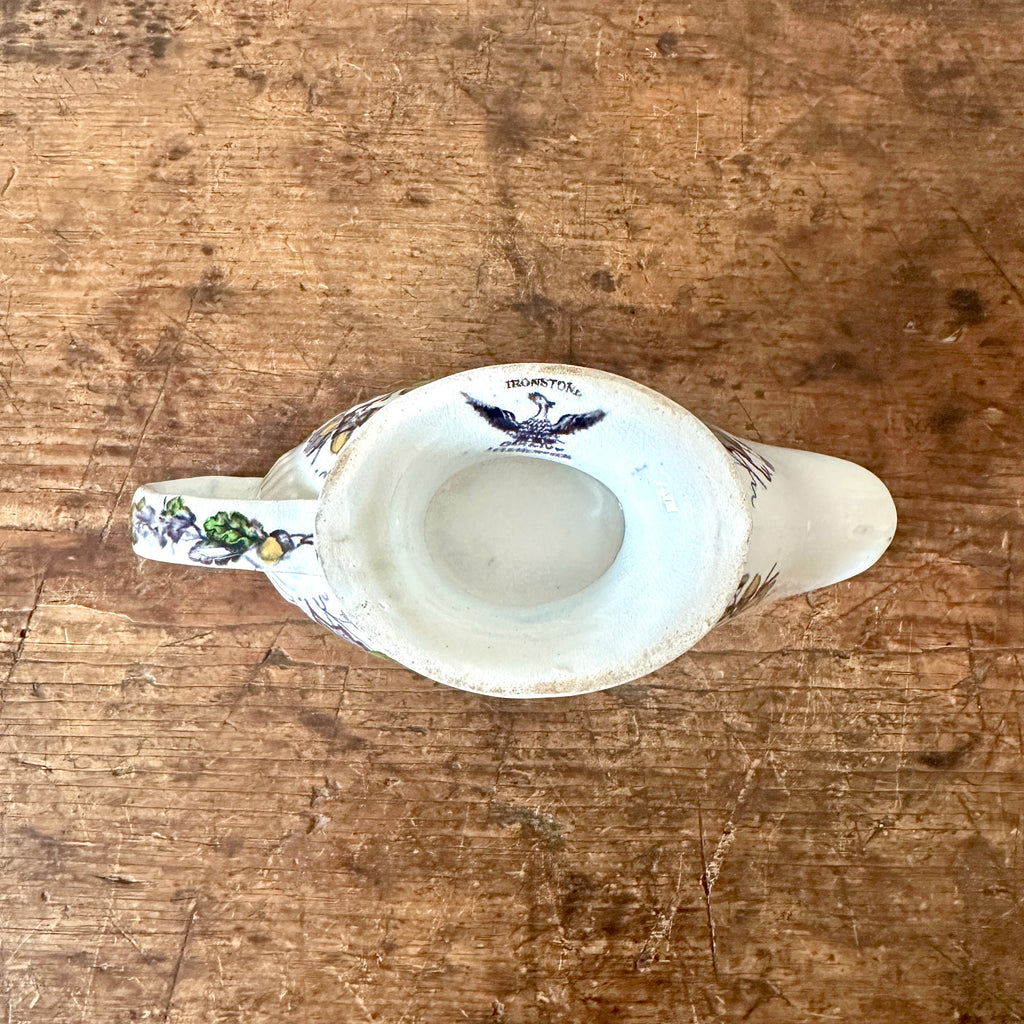 Oak & Ivy Ironstone Sauce Boat