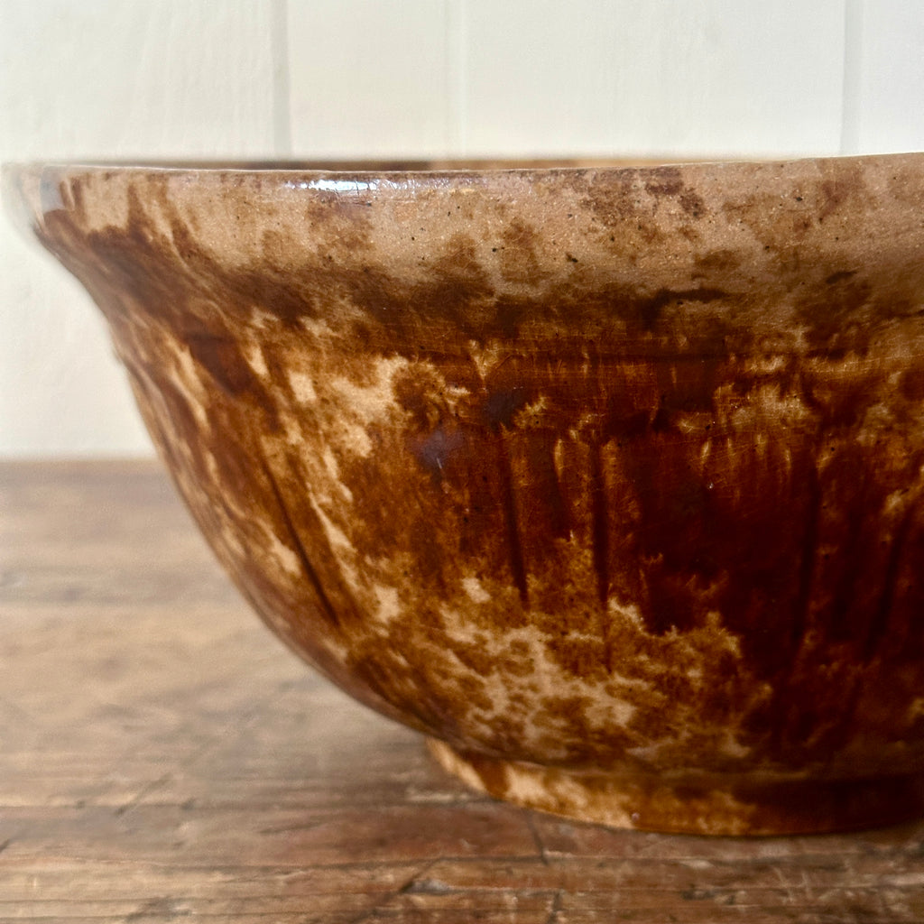 19th Century Rockingham Mixing Bowl