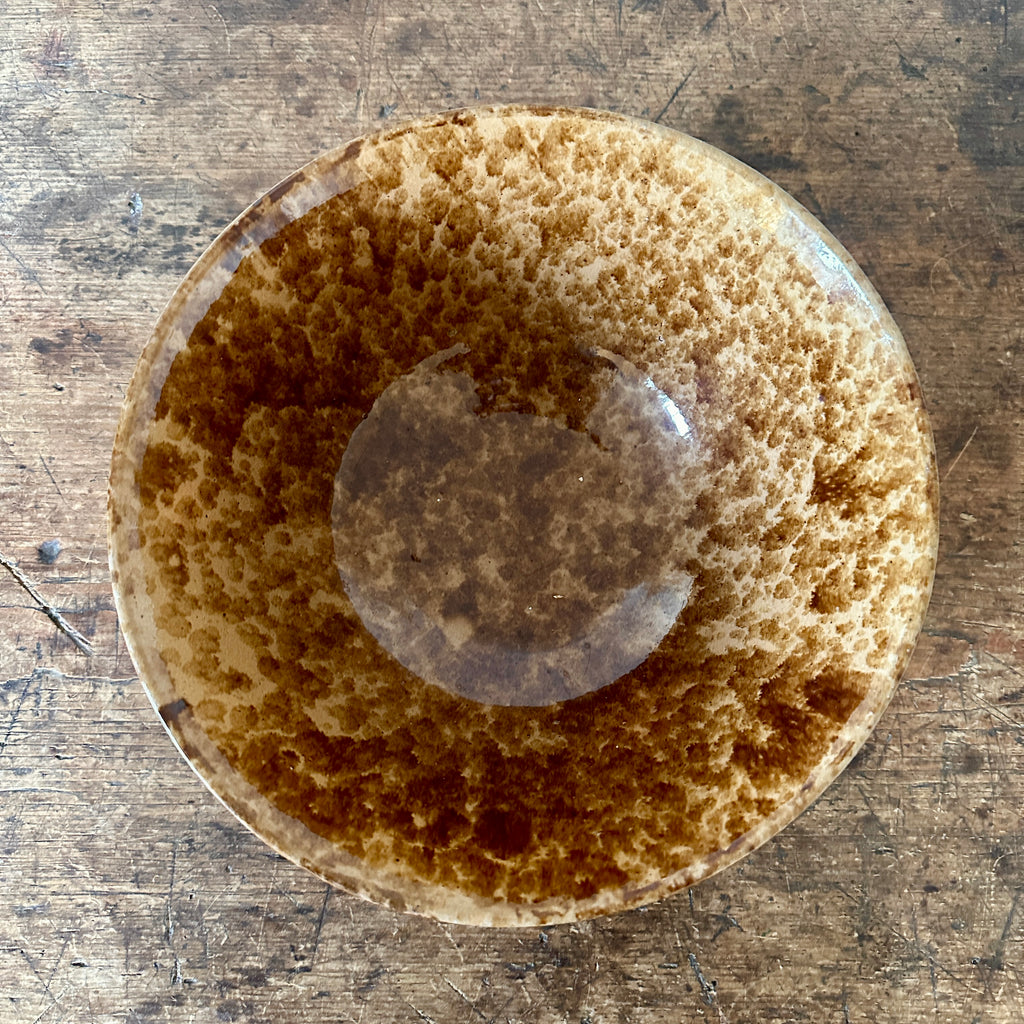 19th Century Rockingham Mixing Bowl