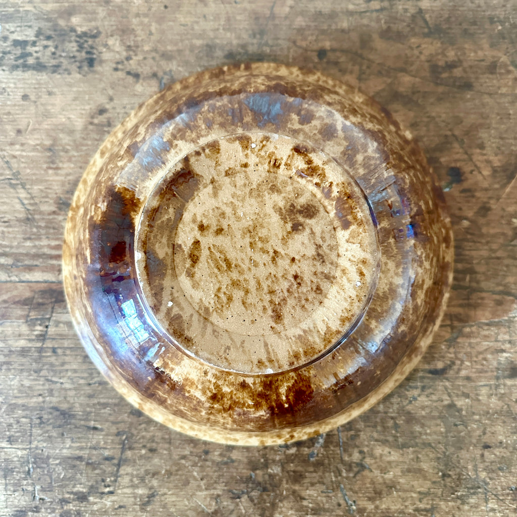 19th Century Rockingham Mixing Bowl