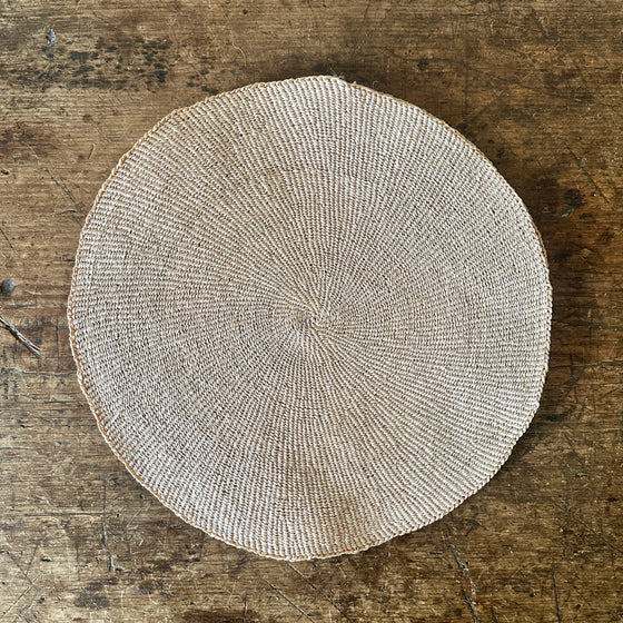 Natural Round Sisal Placemat