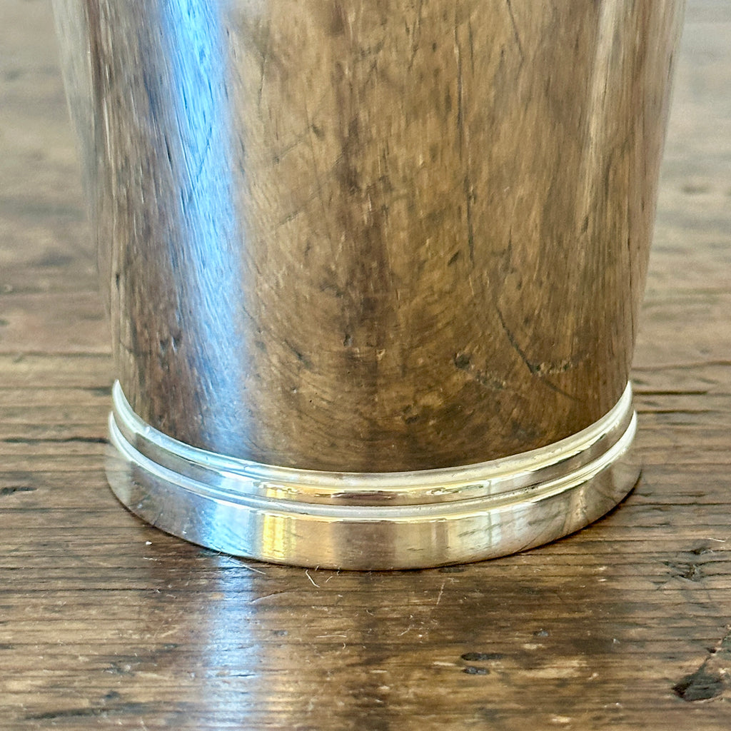 English Silver Plate Mint Julep Cup