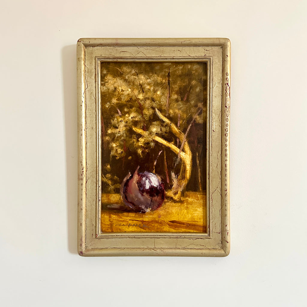 Still Life with Red Onion