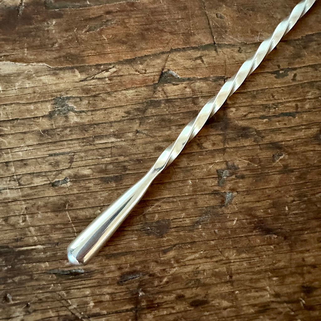 English Silver Cocktail Stirrer