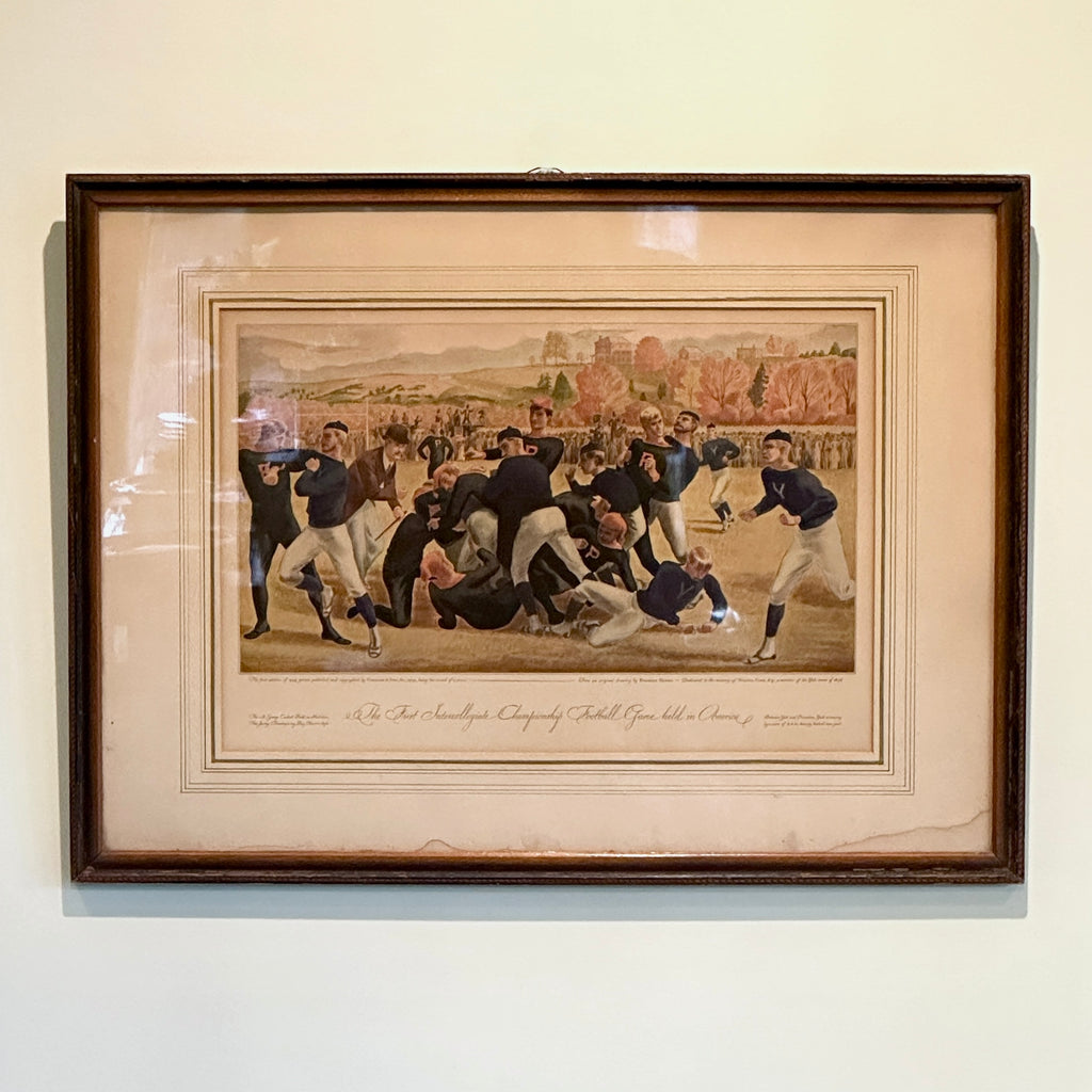 Yale vs Princeton Football Print