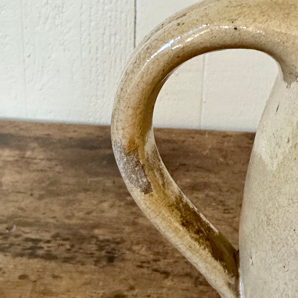 19th C Banded Stoneware Pitcher