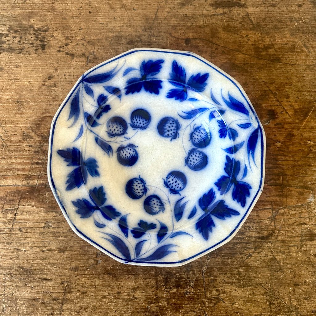 Flow Blue Strawberry Bowl