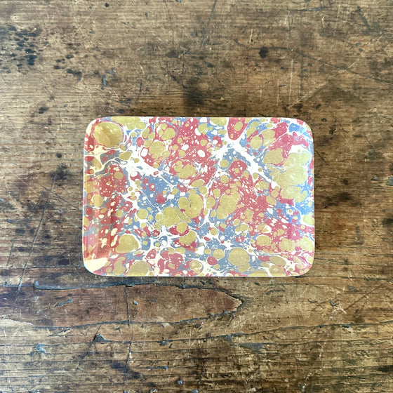 Marbleized Melamine Valet Tray