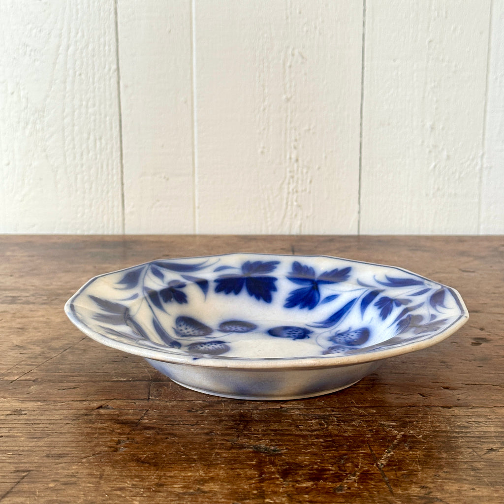 Flow Blue Strawberry Bowl