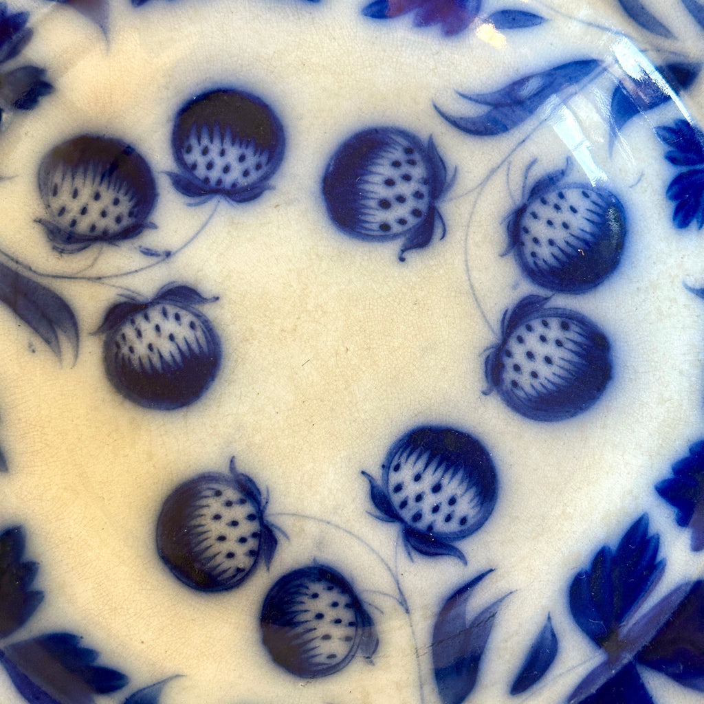 Flow Blue Strawberry Bowl