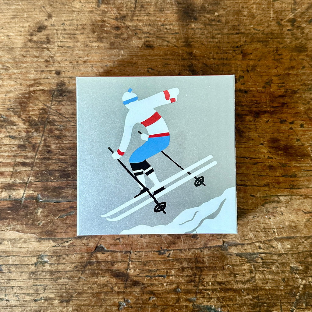 The Skier Matchbox