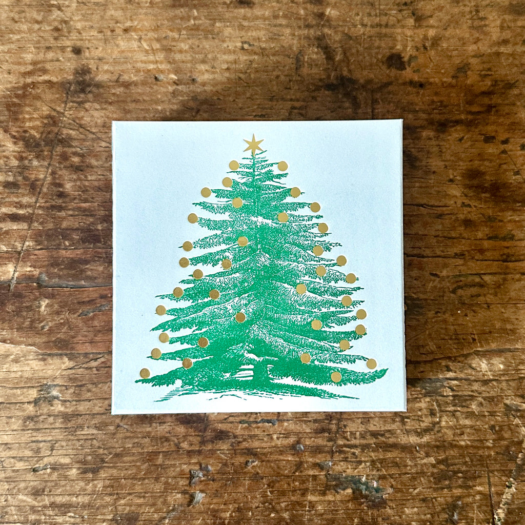 Christmas Tree Matchbox