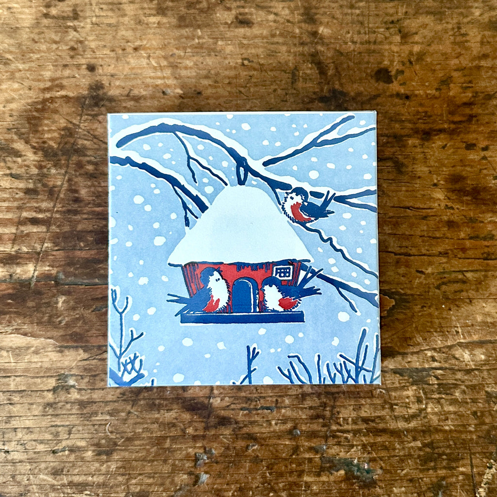Winter Bird Matchbox