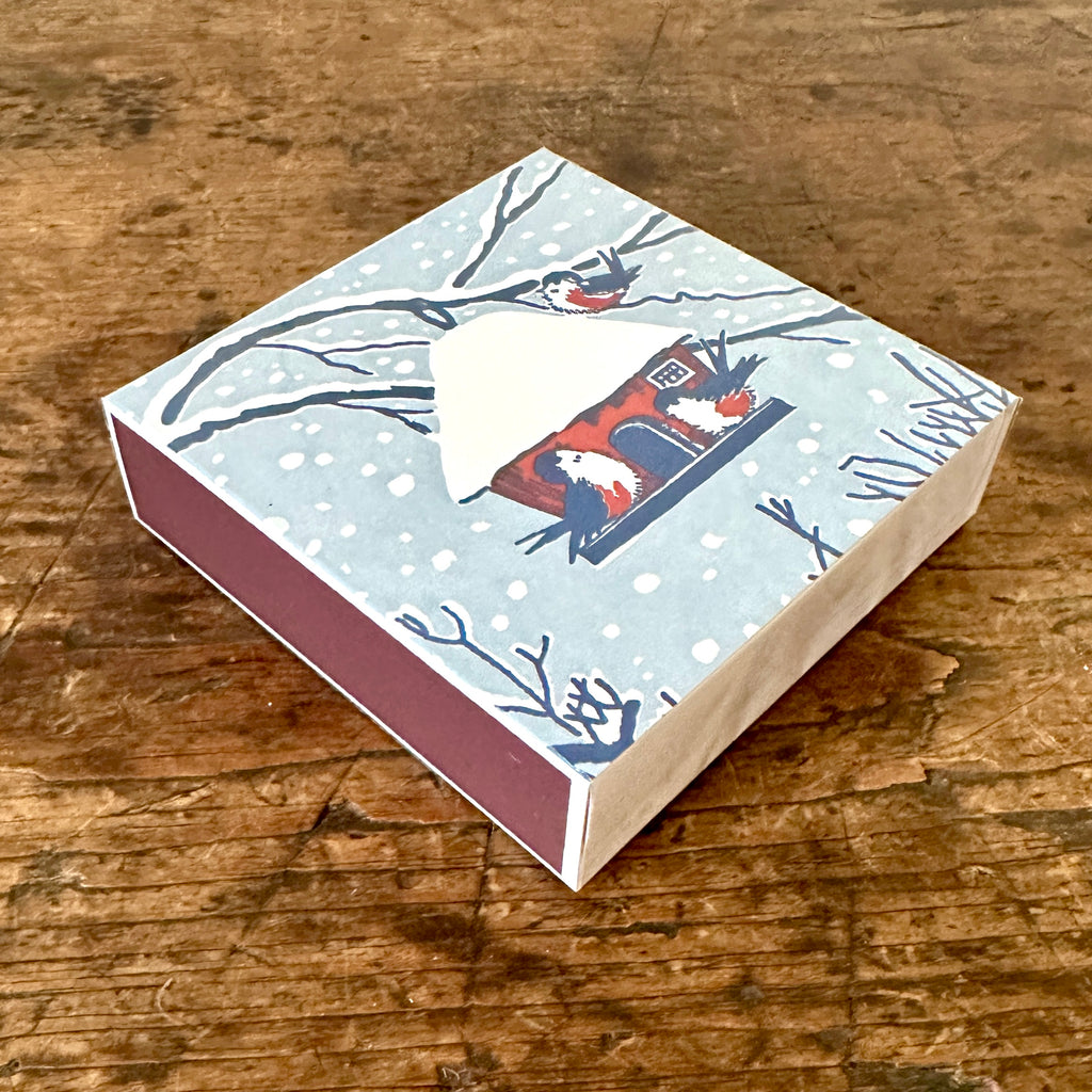 Winter Bird Matchbox