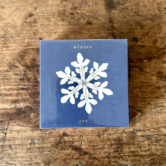 Winter Joy Matchbox