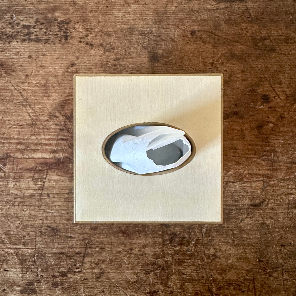 Trout Fishing Wood Tissue Box Cover