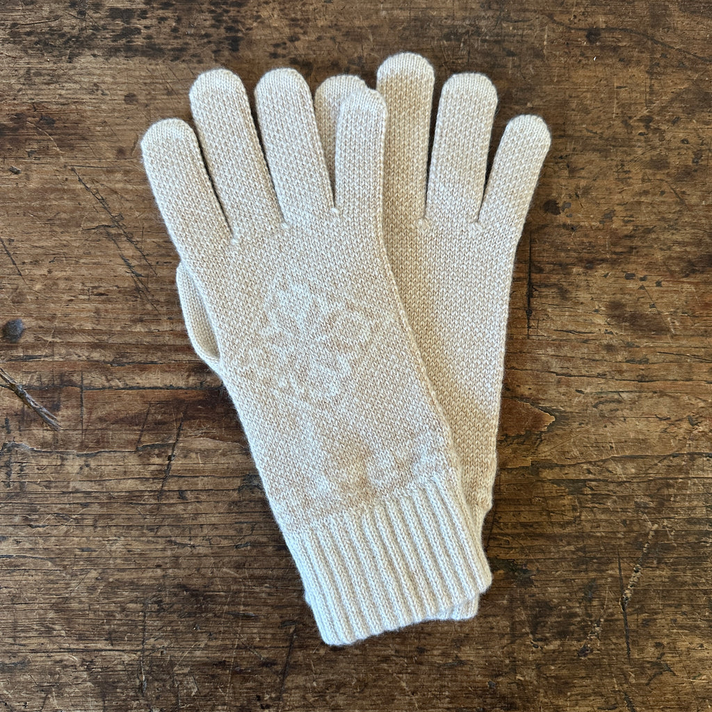 Ivory Norwegian Cashmere Gloves