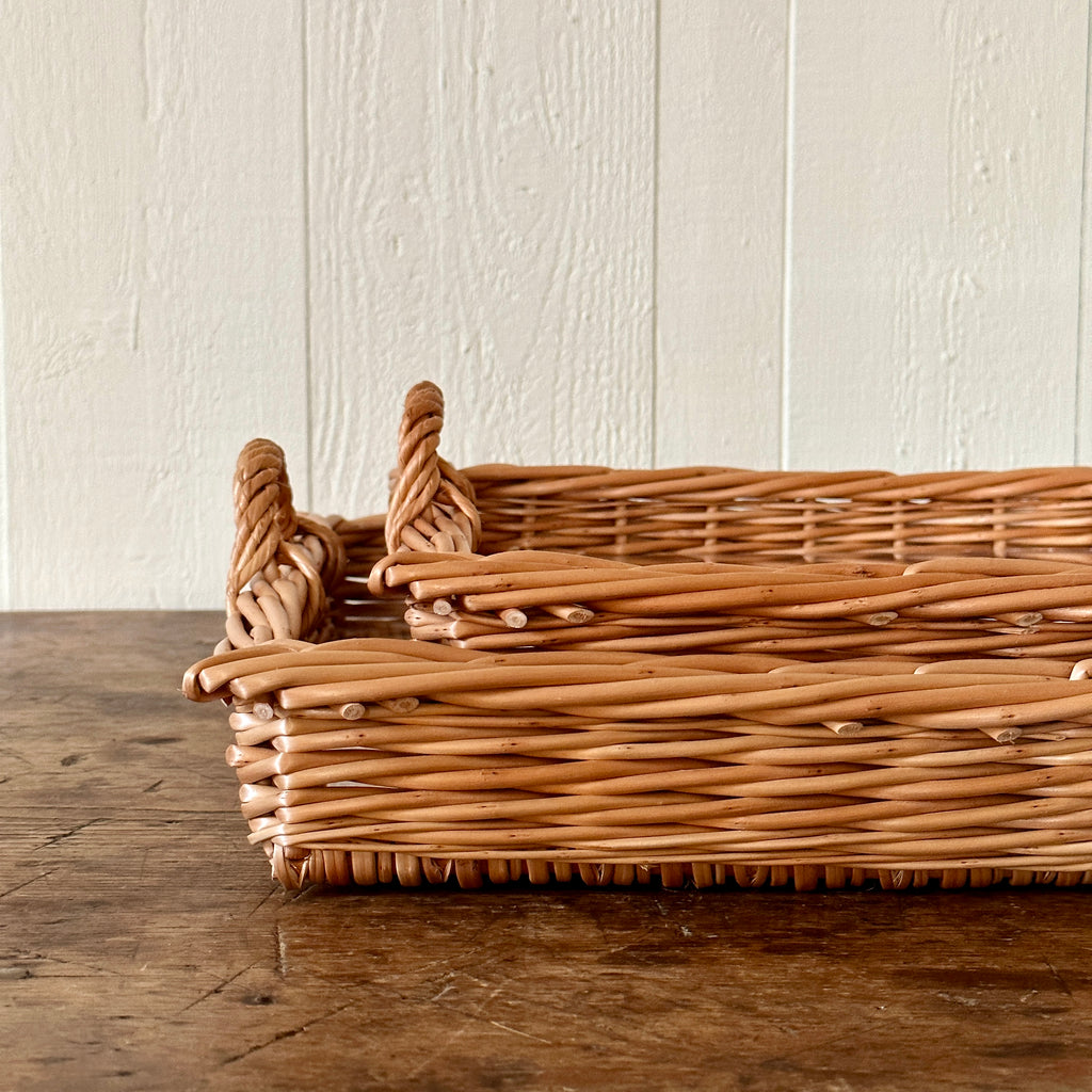 Large Scottish Willow Serving Tray