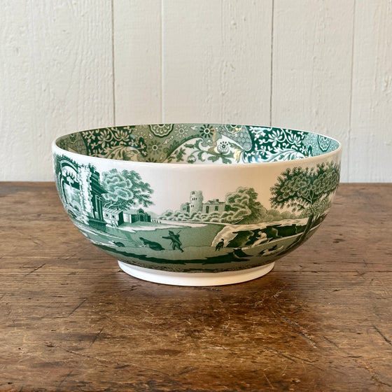 Green Italian Serving Bowl